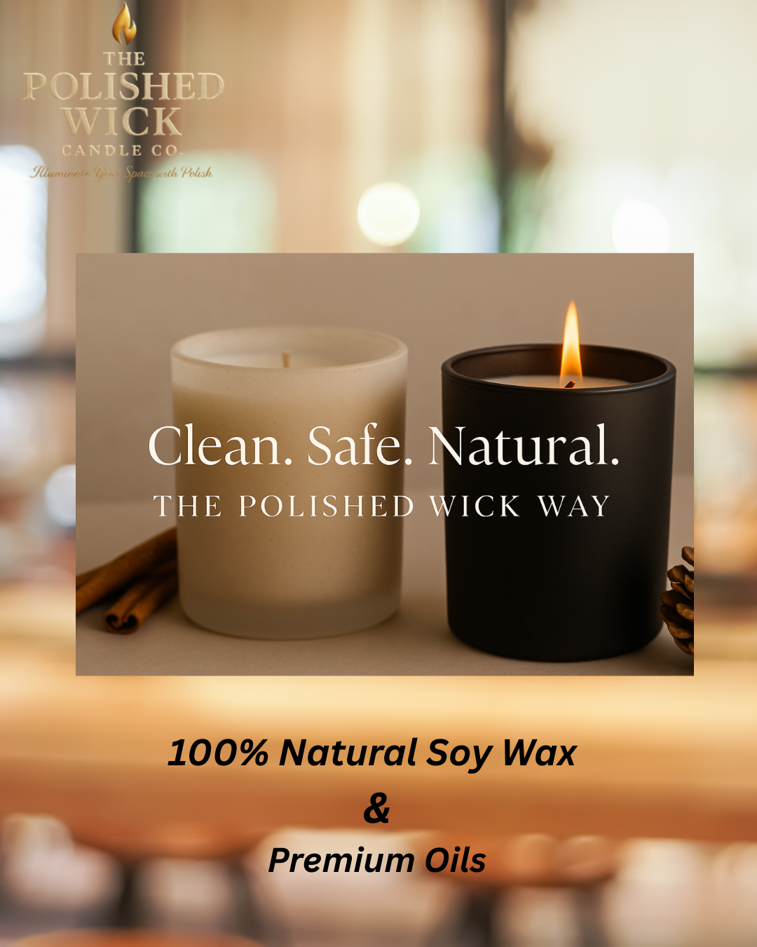 🕯️ Why We Choose Clean, Safe, and Natural Ingredients