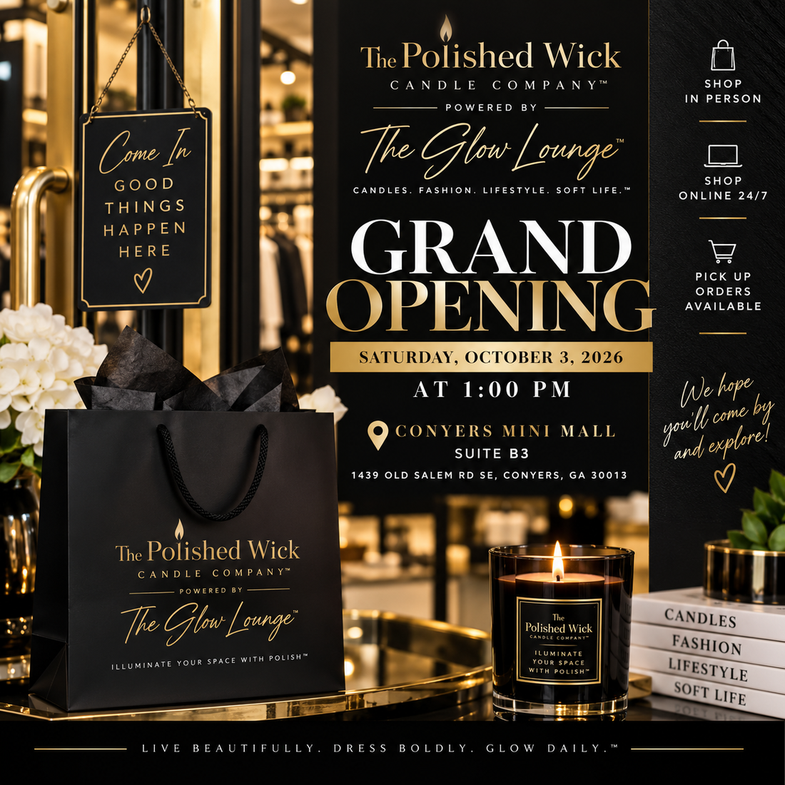 We are  Opening the Doors! 🖤✨