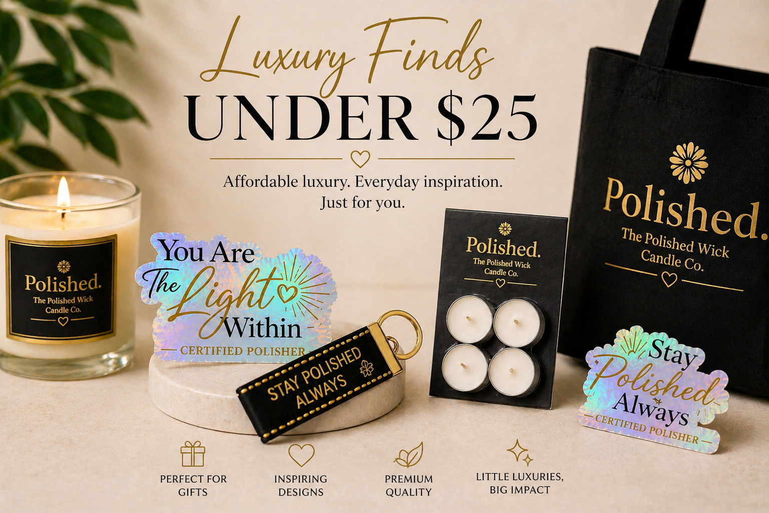 Luxury Finds Under $25