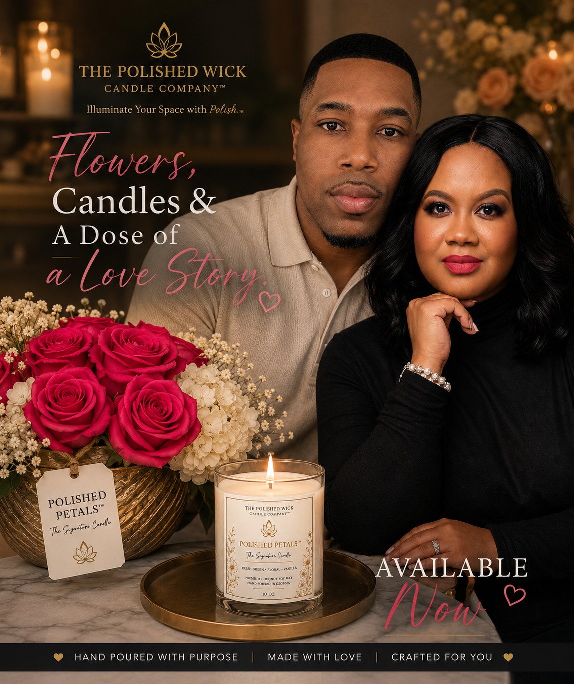 Polished Petals™ | The Signature Candle