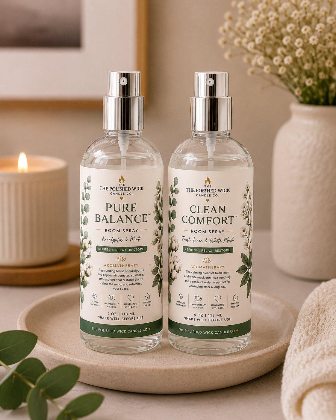 Luxury room sprays for rooms and more