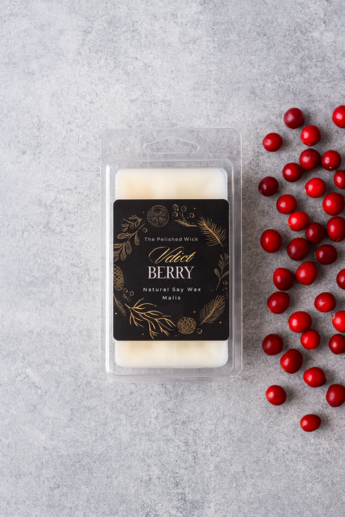 The smell of Berry in a wax melt is luxury